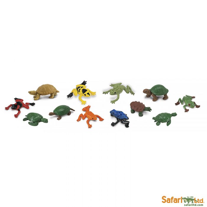 Набор фигурок Safari Ltd Лягушки и черепахи